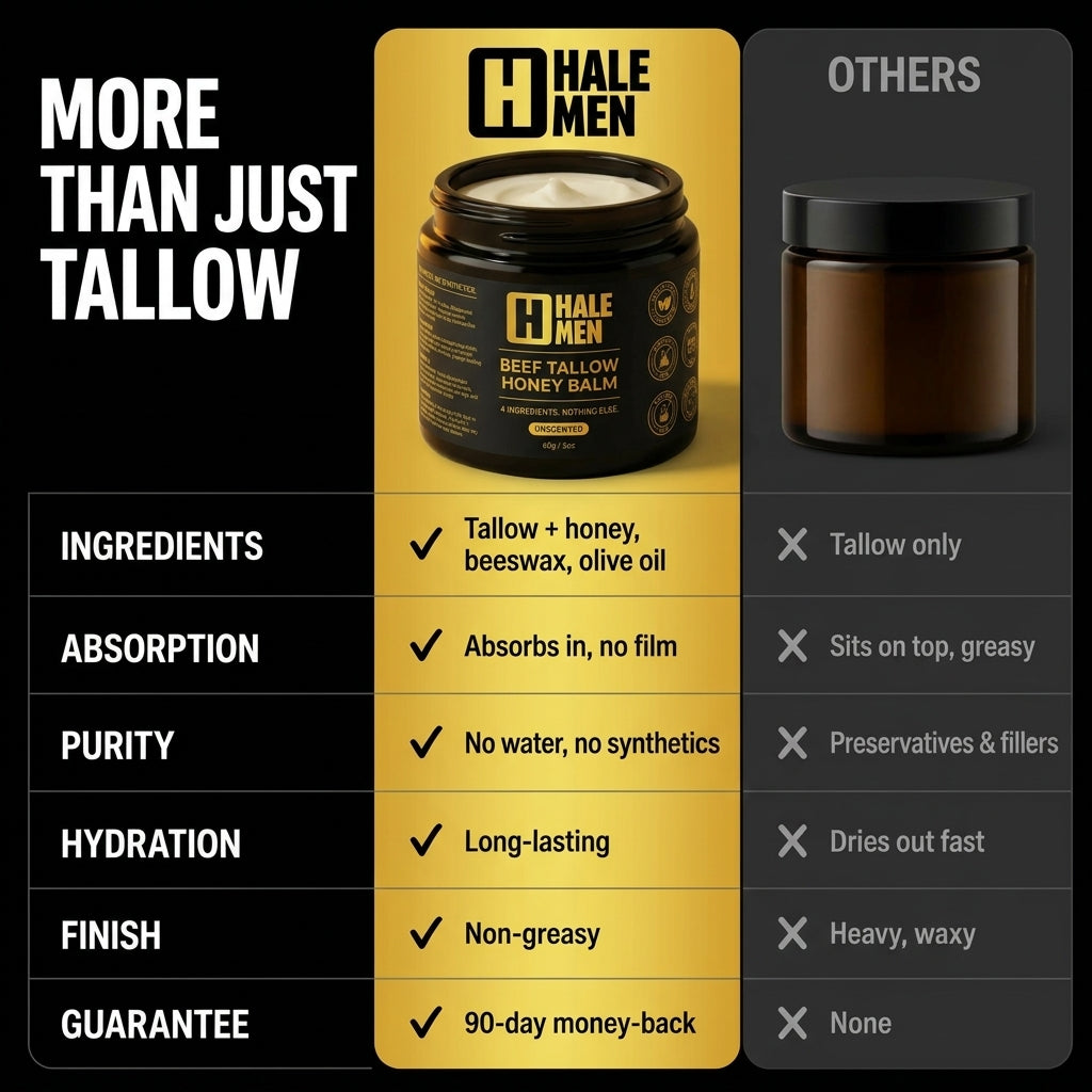 Beef Tallow Honey Balm