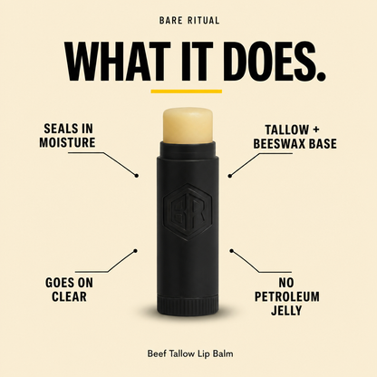 Beef Tallow Lip Balm